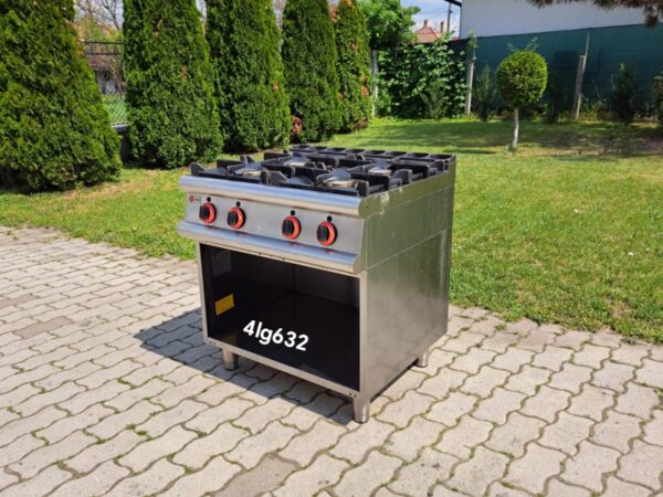 Ipari gáztűzhely, 4 égős - 4lg63 - Image 2
