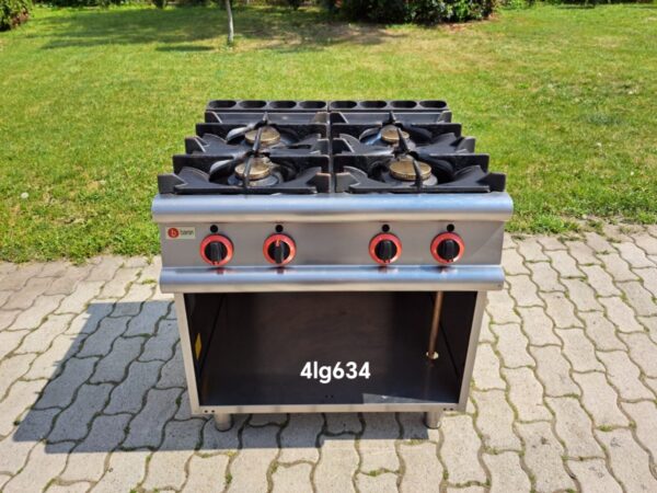 Ipari gáztűzhely, 4 égős - 4lg63 - Image 4