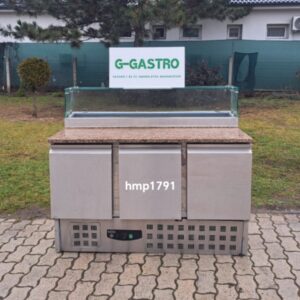 Ipari márványlapos hűtött munkapult – hmp179